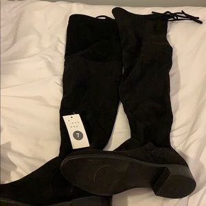 Knee High Black Boots